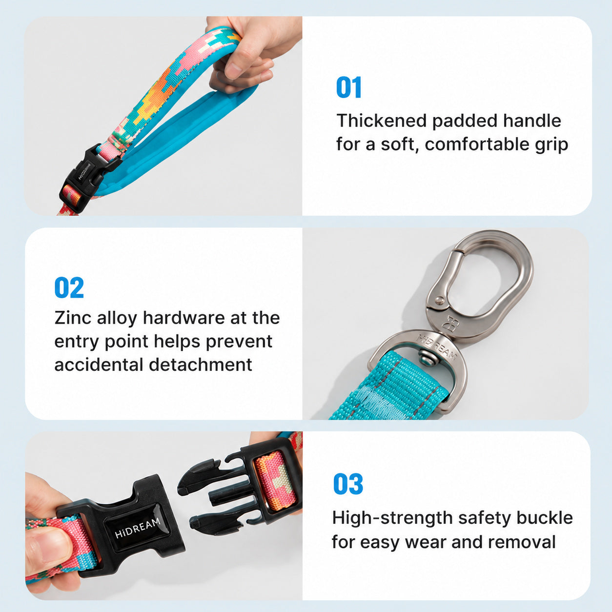 Hands-free Shock-absorbing Leash