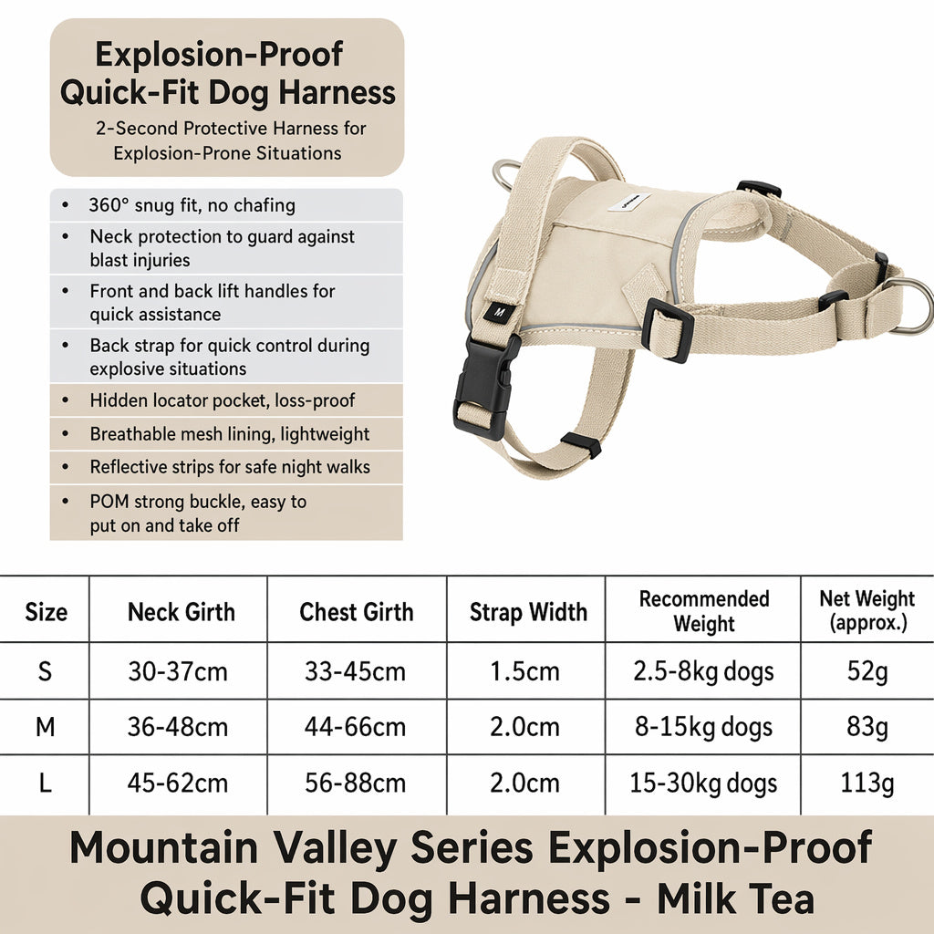 Quick-fit Dog Vest Harness