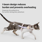 I-shape Cat Harness Leash
