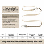 Hands‑Free Dual‑Clip Dog Leash