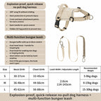 Hands‑Free Dual‑Clip Dog Leash