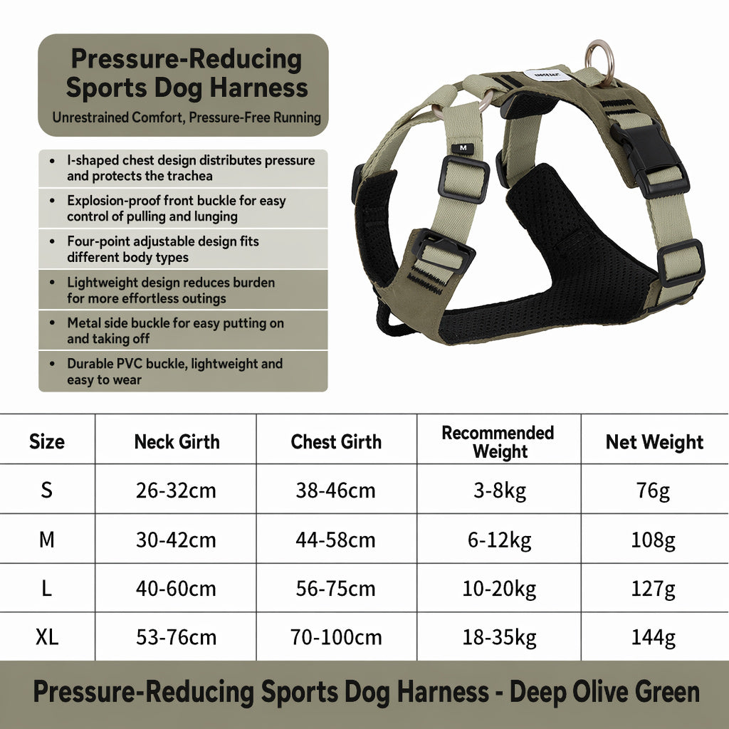 Breathable Mesh No-pull Harness