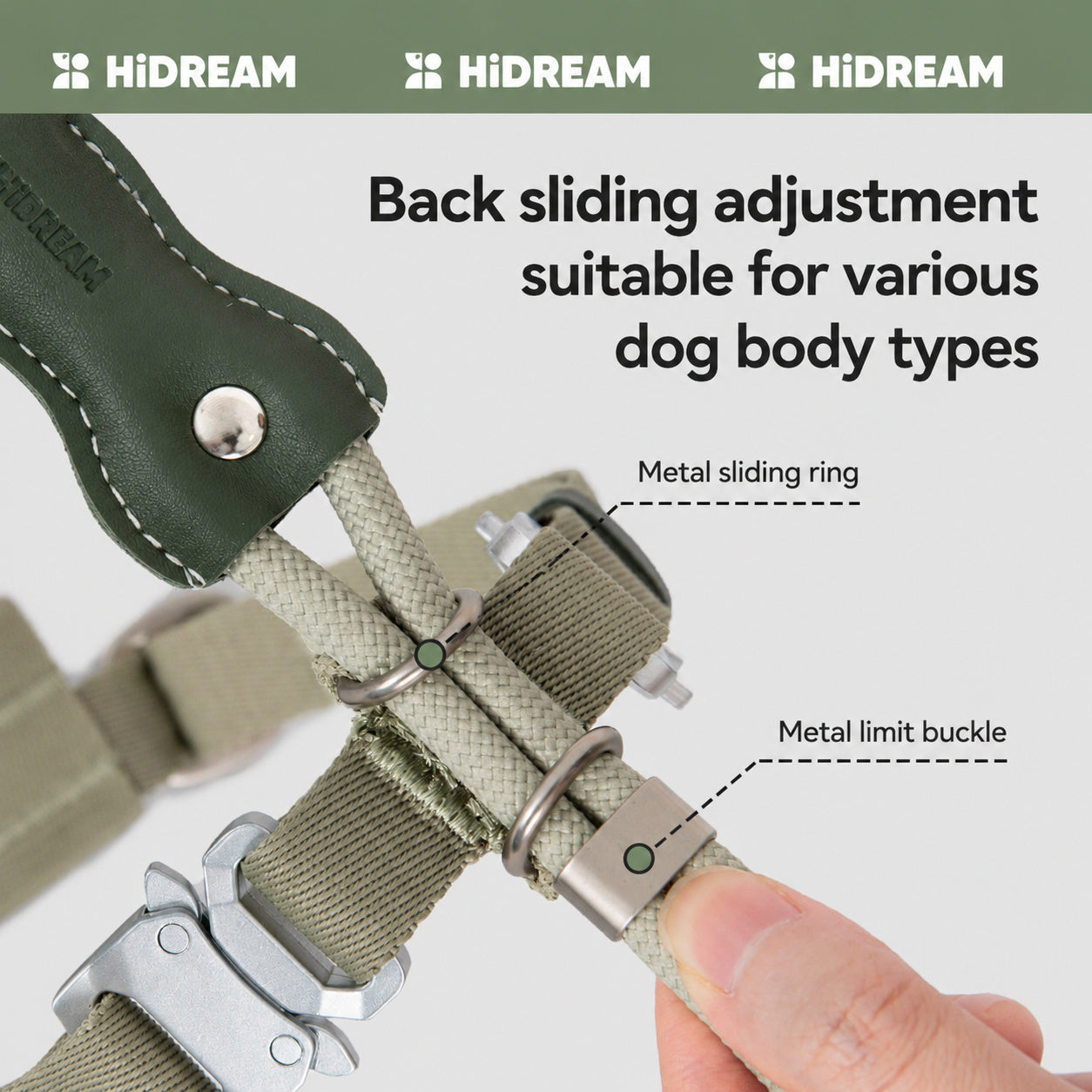 Leather Rope Harness Set