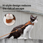 H-frame Harness Leash Set