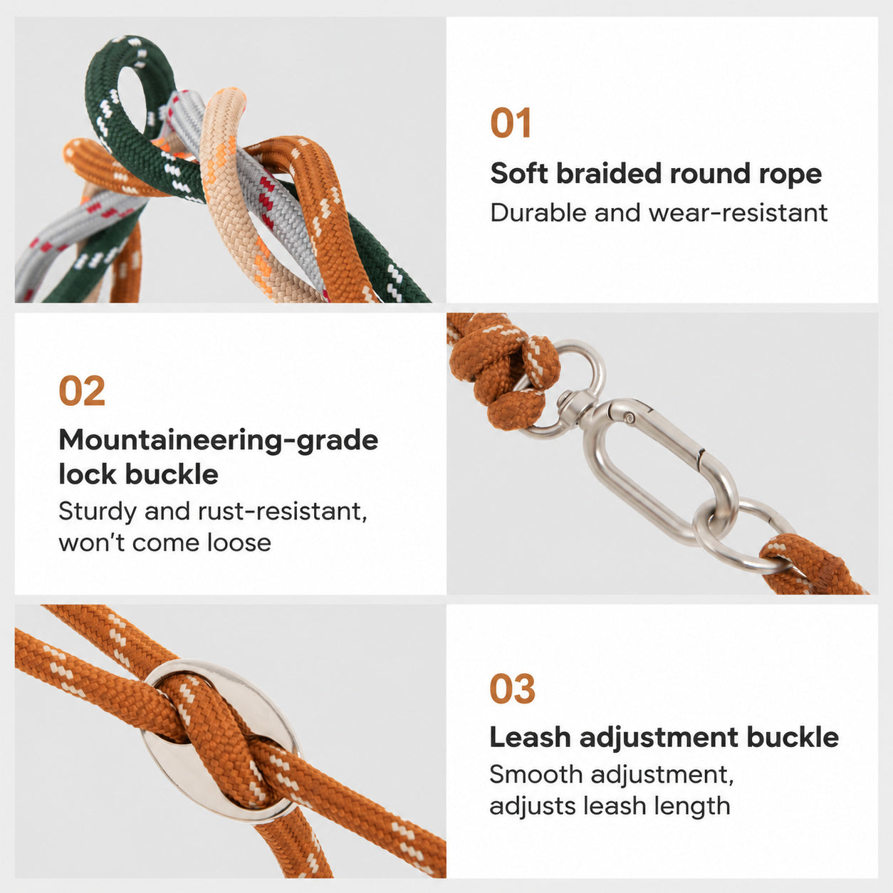 H-frame Harness Leash Set