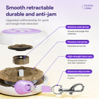 Paw-print Retractable Leash