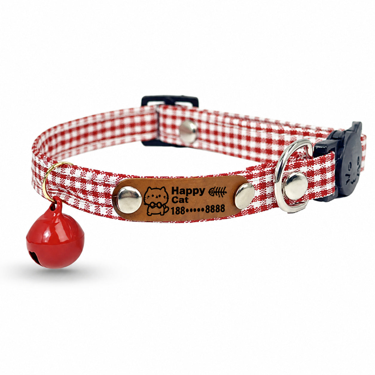 Festive Red Cat Collar