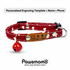 Festive Red Cat Collar