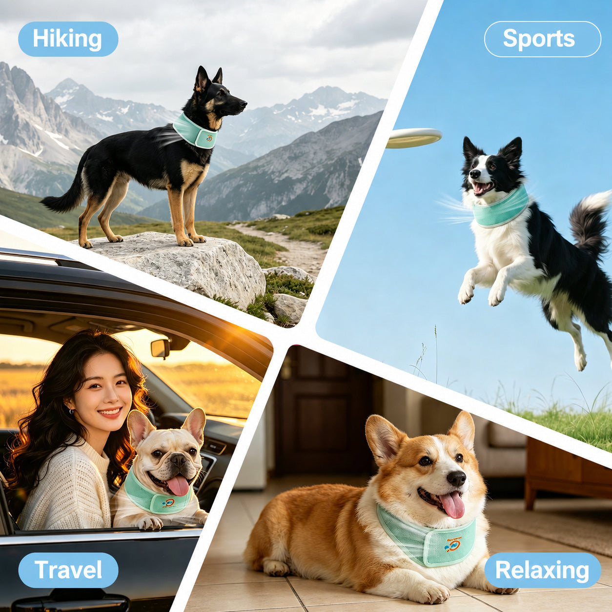 Cooling Neck Scarf Collar