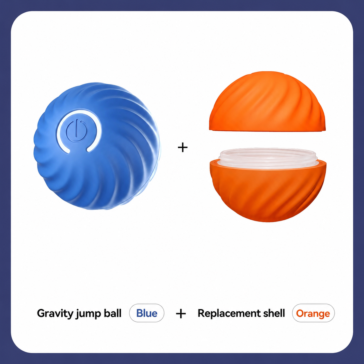 Smart Glow Bounce Dog Ball