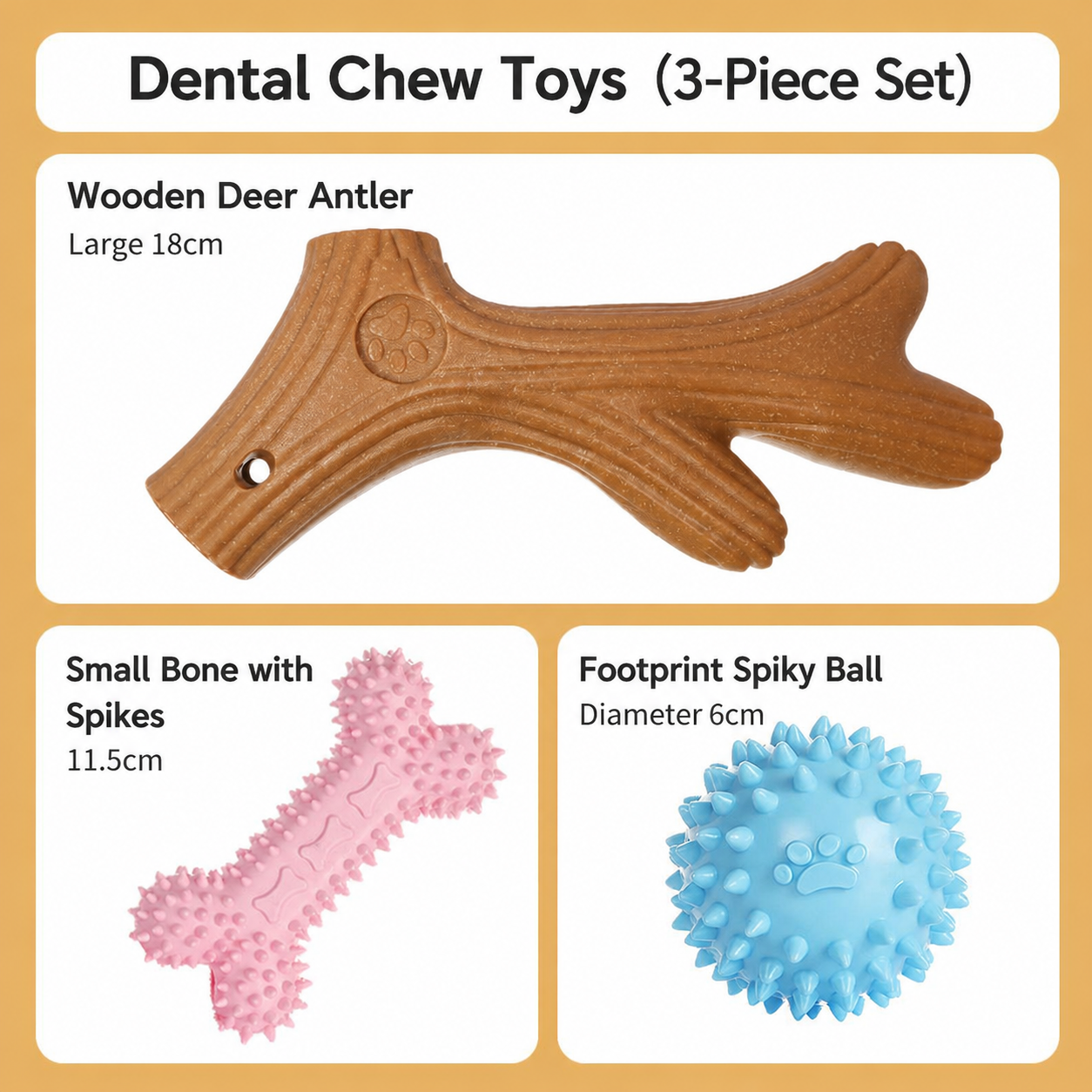 Natural Antler Dog Chew Stick