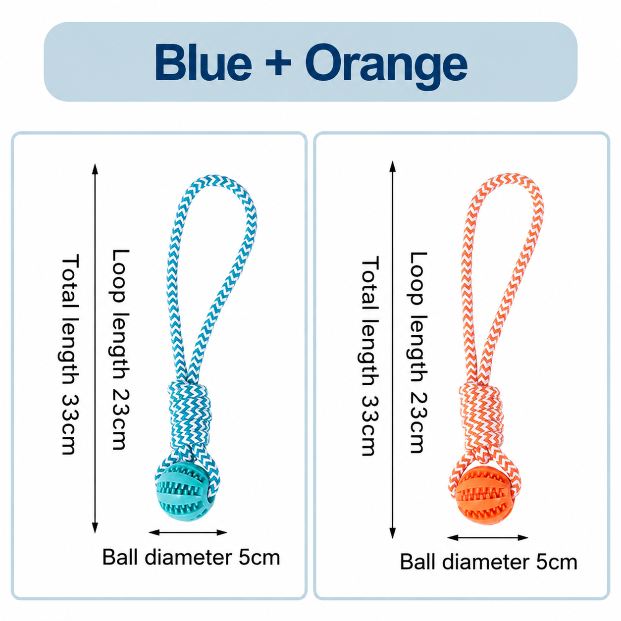 Durable Rope Dental Ball