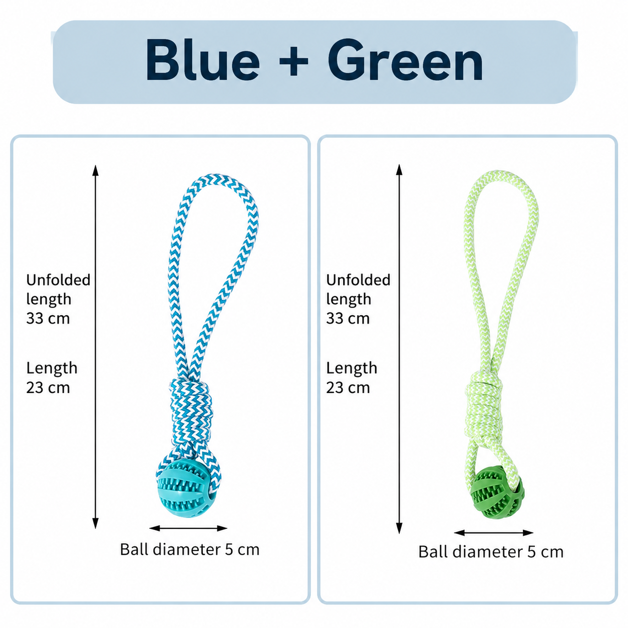 Durable Rope Dental Ball