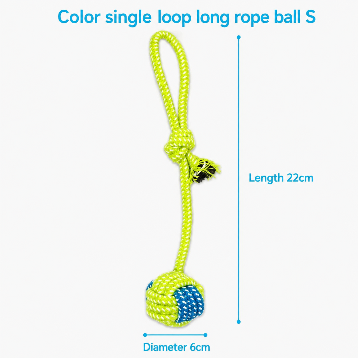 Durable Rope Dental Ball