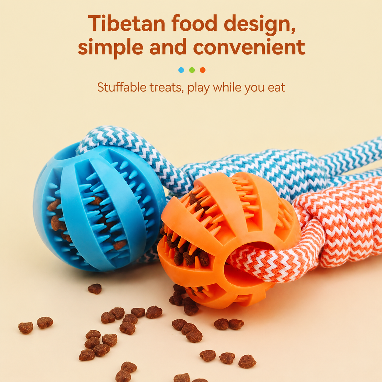 Durable Rope Dental Ball