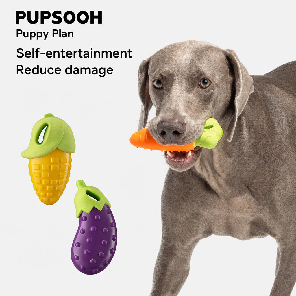 Veggie Squeak Chew Toy
