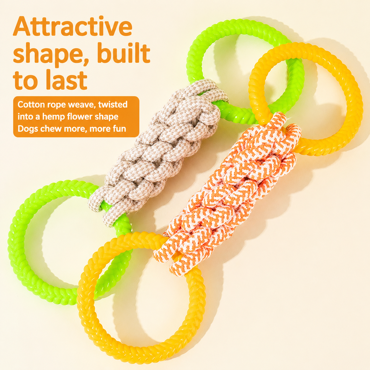 Mega Double-Ring Tug Toy