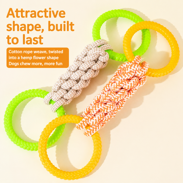 Mega Double-Ring Tug Toy
