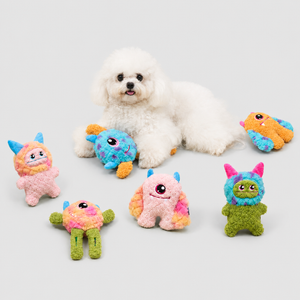 Alien Monster Squeaky Plush Toy