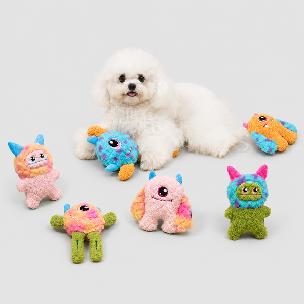 Alien Monster Squeaky Plush Toy