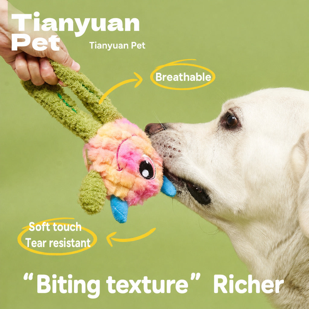 Alien Monster Squeaky Plush Toy