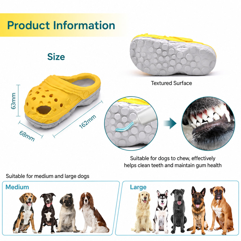 Slipper Treat-dispensing Dog Toy