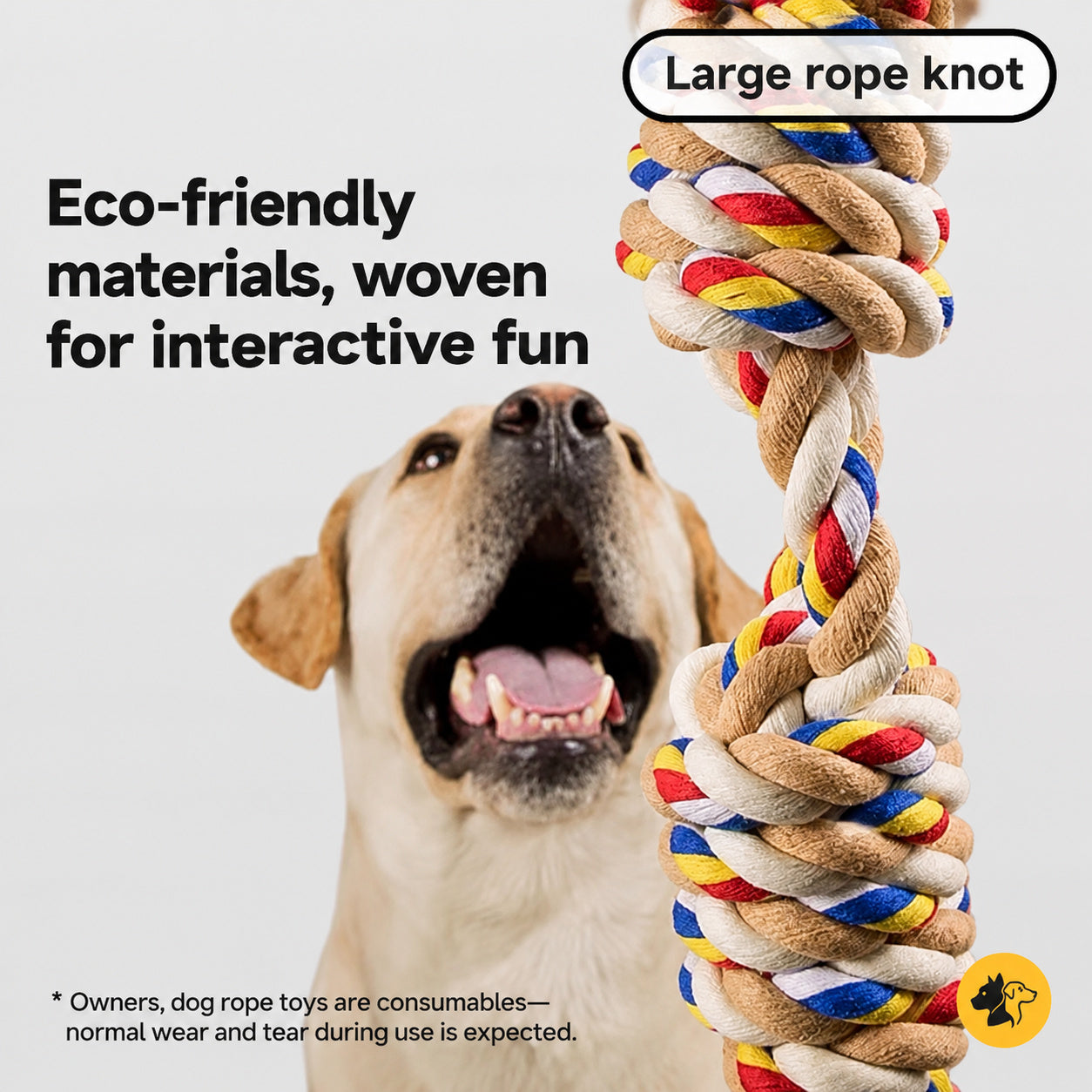 Heavy-duty Tug Rope Chew