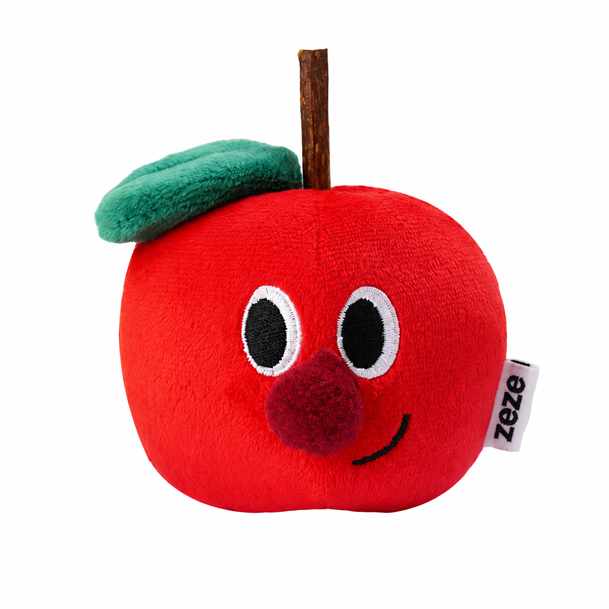 Silvervine apple catnip toy