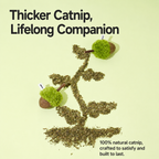 Acorn Catnip Wobble Toy