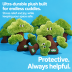Pine tree catnip hugger toy