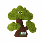 Pine tree catnip hugger toy