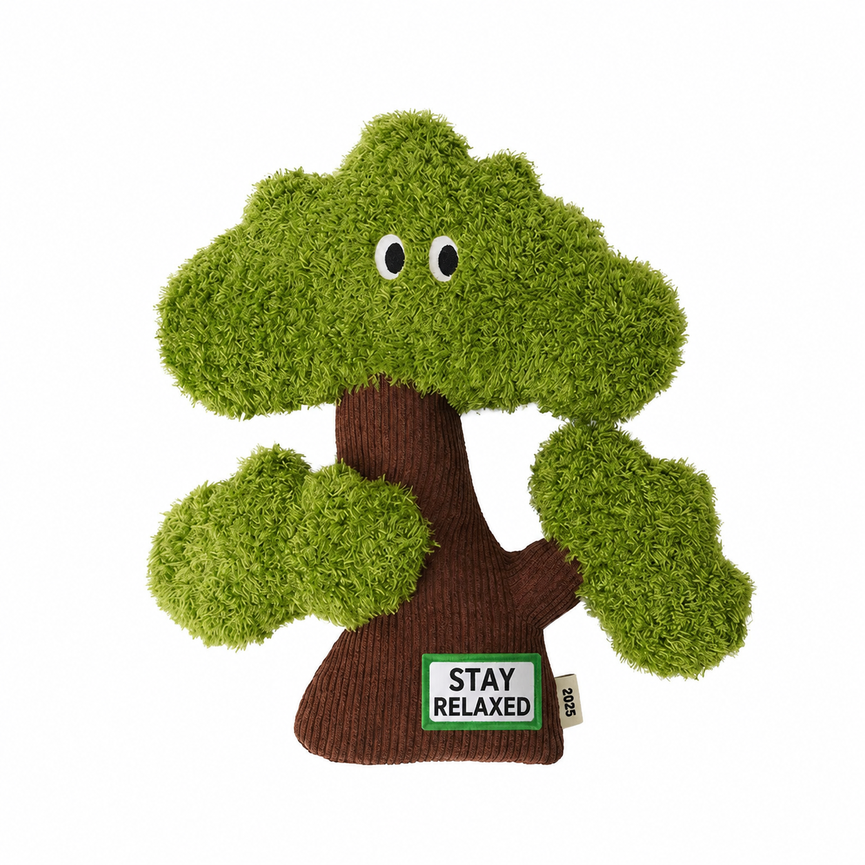Pine tree catnip hugger toy