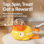 duck treat spinner toy