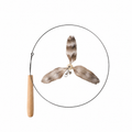 Feather Cat Teaser Wand Toy