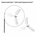 Feather Cat Teaser Wand Toy