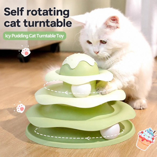 Triple-layer Cat Track Tower