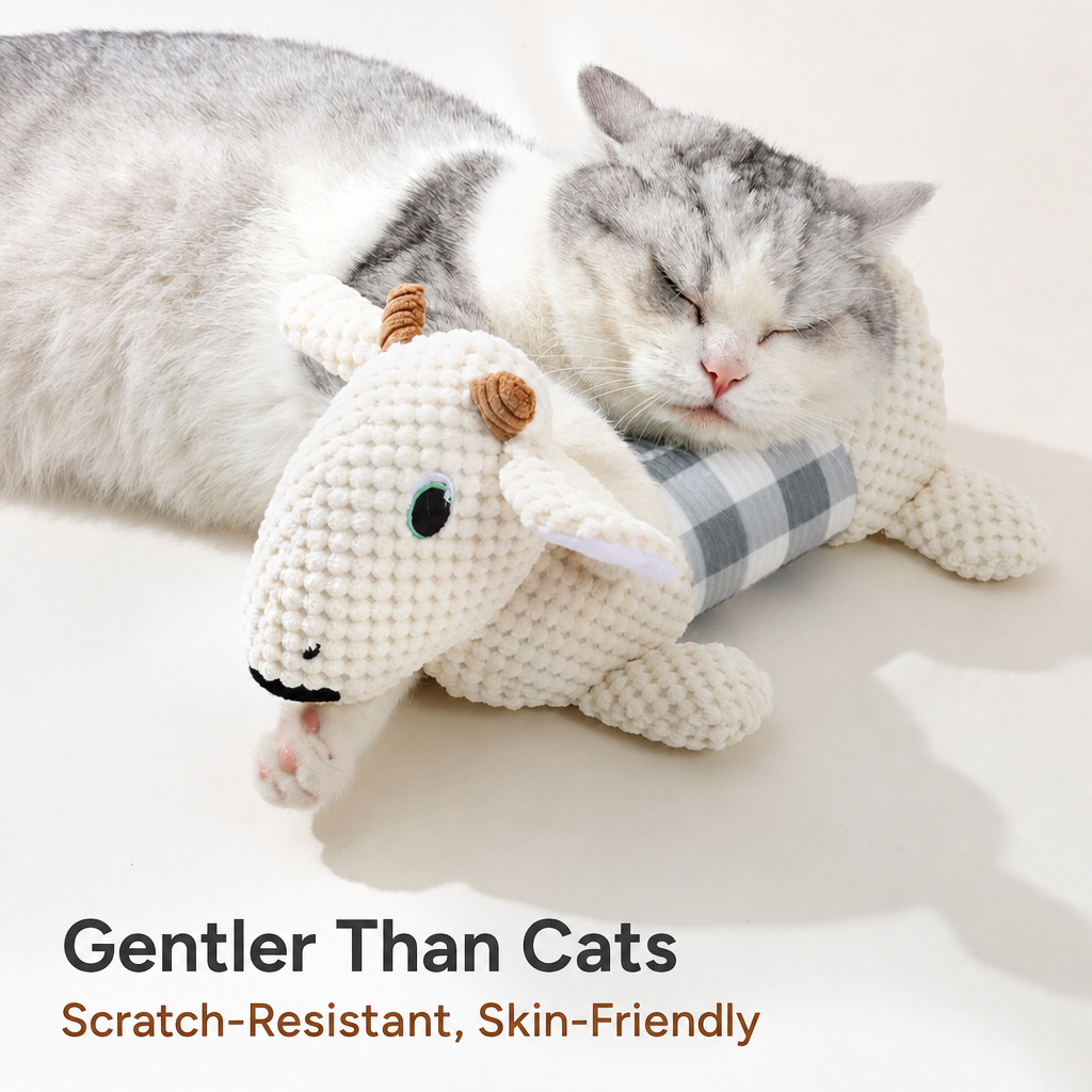 Plush Lamb Teething Toy