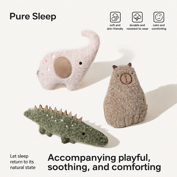 Squeaky Plush Puppy Toy