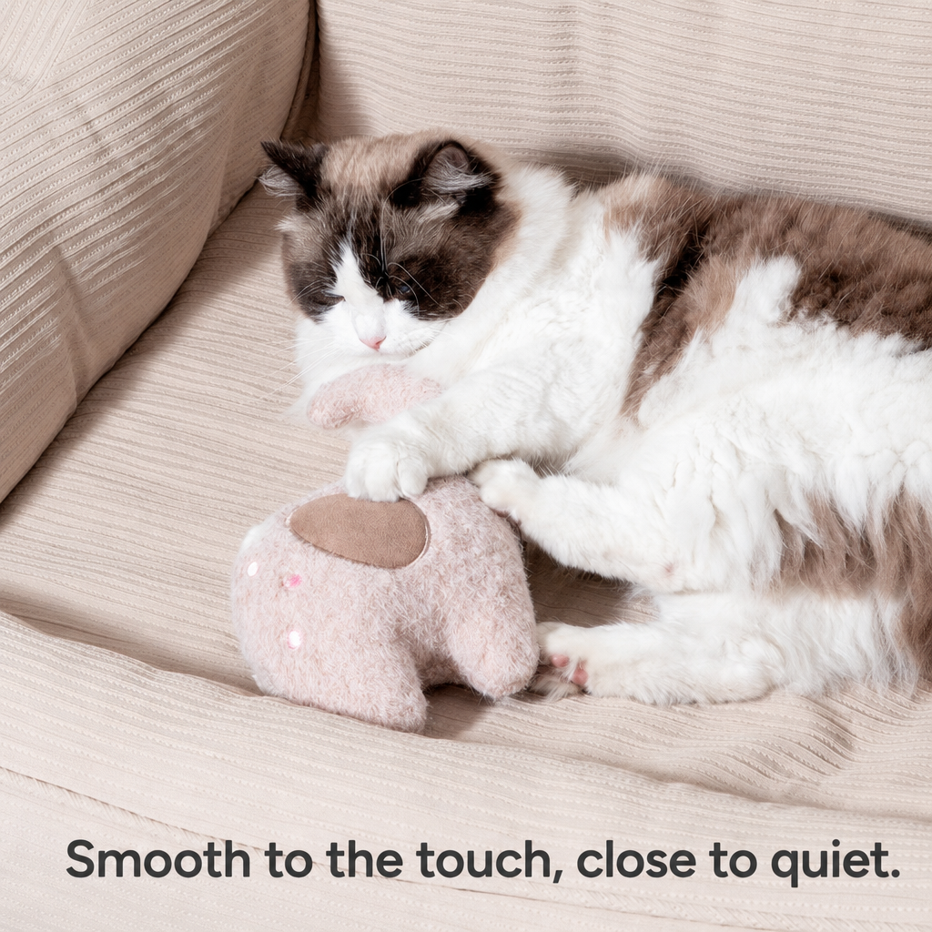Squeaky Plush Puppy Toy
