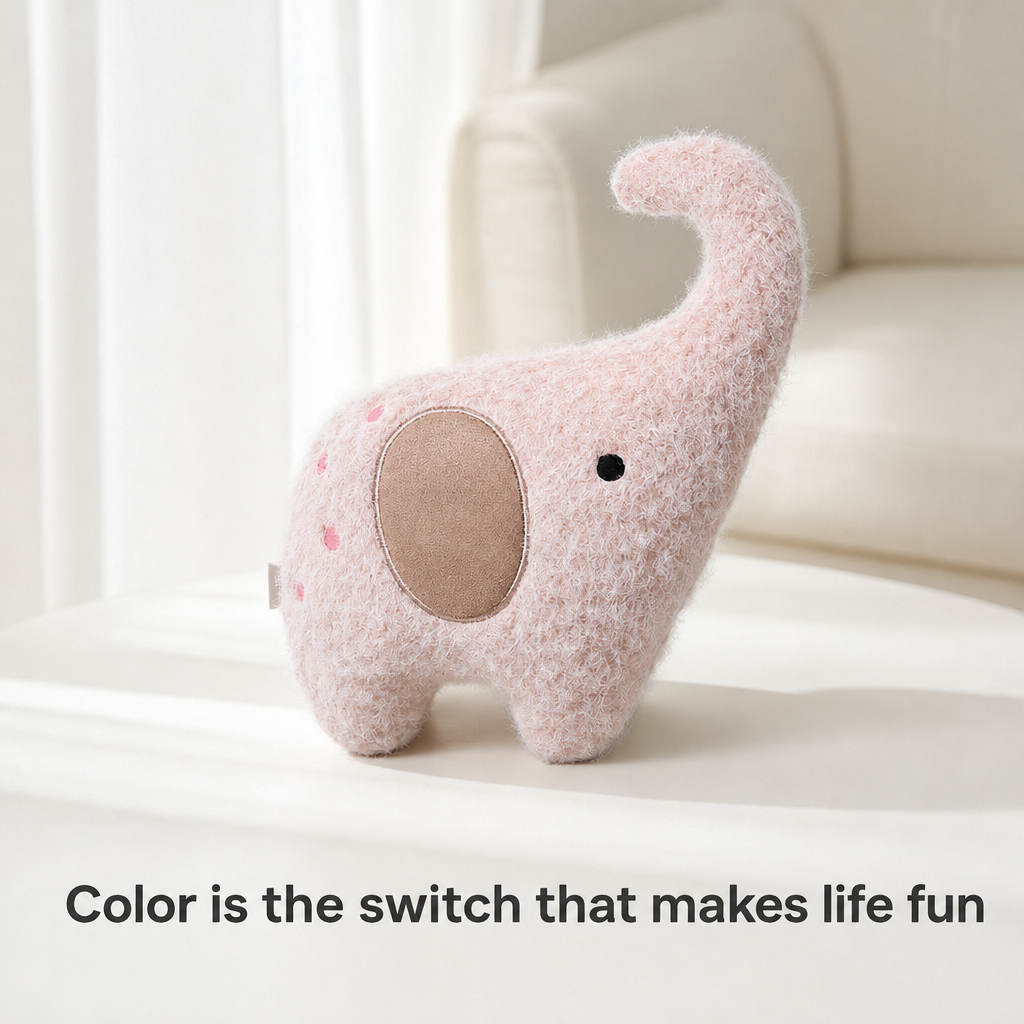 Squeaky Plush Puppy Toy