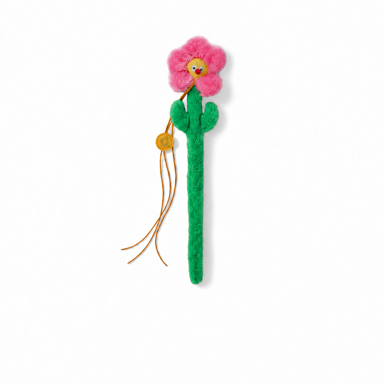 Cat Wand With Plush Flowers