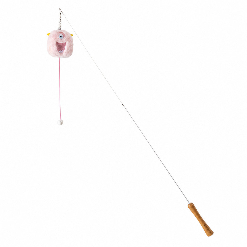 Cat Wand With Plush Lures