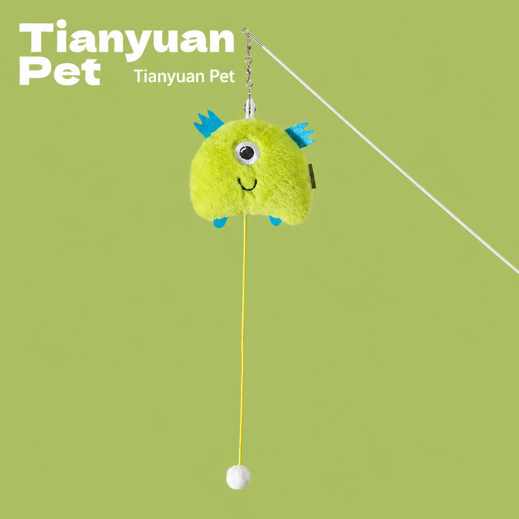 Cat Wand With Plush Lures