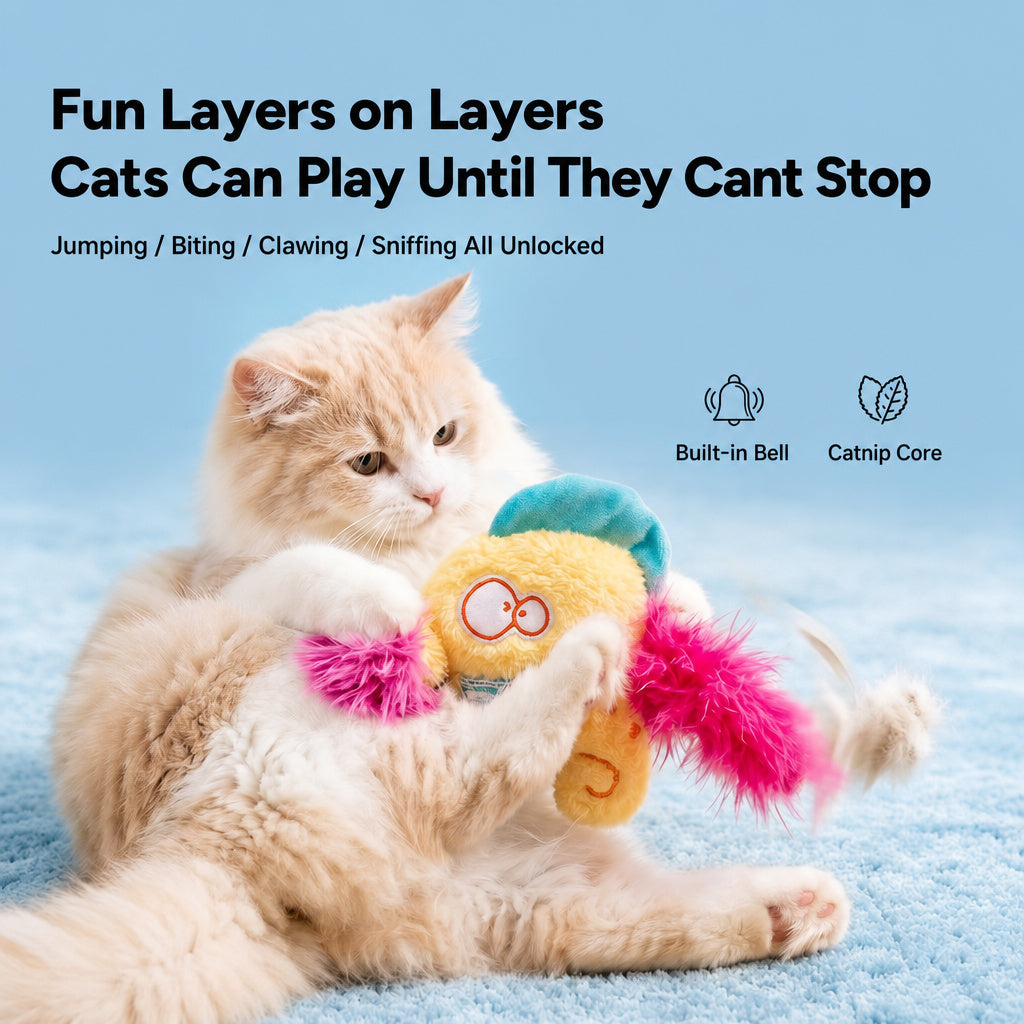 Ocean Reef Catnip Teaser Toys