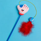 Catnip Plush Teaser Wand