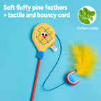Catnip Plush Teaser Wand