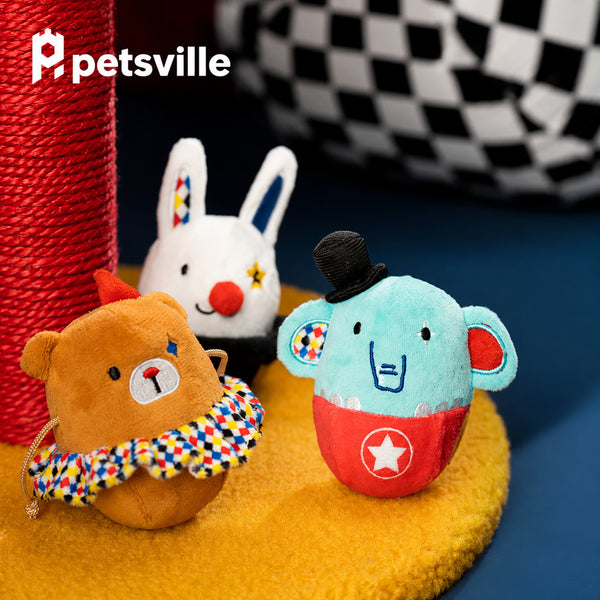 Circus Plush Cat Toy