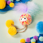 Color-pop Feather Pom Teaser