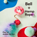 Color-pop Feather Pom Teaser