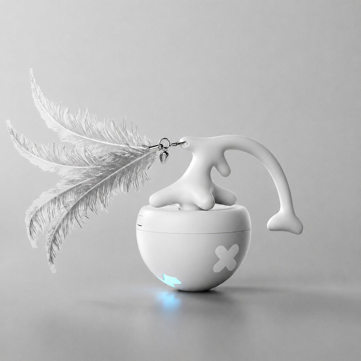 Feather Chase Ball With Glow